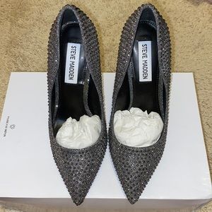 Steve Madden Daisie-R Rhinestone Size 6